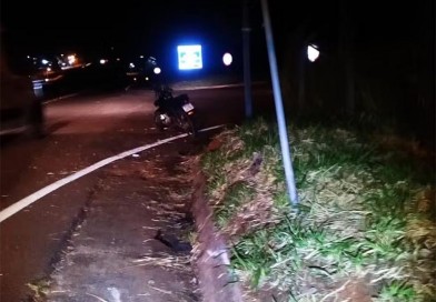 Motociclista morre após bater em canaleta de água pluvial em Rodovia de Rancharia